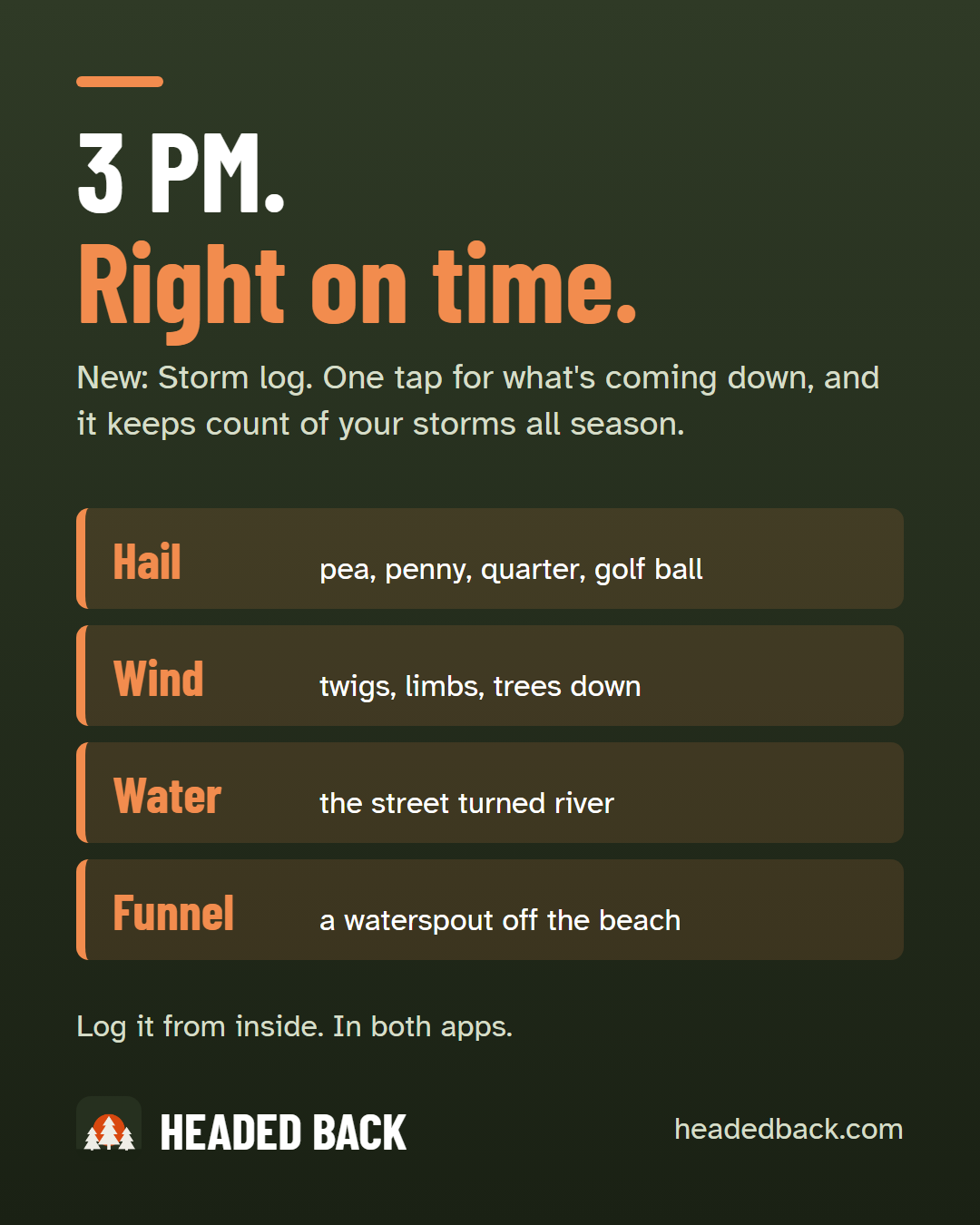 Storm log